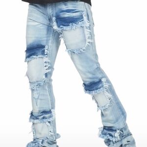 Brand New Rockstar brand Stacked Jeans size 42